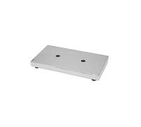 SO-TECH® Pied de meuble Chromé Hauteur 180 x 100 x 20 mm