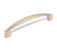 SO-TECH® Poignée de Meuble "UN17" Finition Acier Inox Mat Entraxe 128 mm