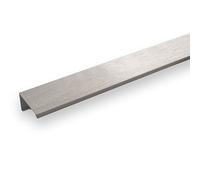 SO-TECH® Poignée profil en aluminium SEARL 380 mm Aspect d'acier affiné Poignée profil Poignée intégrée Poignée de