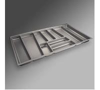 So-Tech® Range-couverts Orga-Box II pour nobilia tiroir de 90 (462 x 805 mm) Gris argenté: Cuisine & Maison