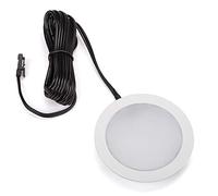 SO-TECH® Spot encastré LED Giulia Spot encastrable pour meuble Ultraslim / 12V / 3W / Blanc neutre - 4000K / 65 x 12 mm/Boîtier blanc