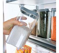 SO-TECH® Système de Boîtes à Provisions Set de Bacs de Stockage pour Armoires Hautes DISPENSA Extension de Cabinet de