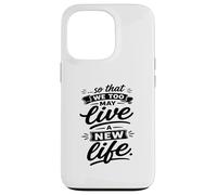 So That We Too May Live A New Fidhful Life Verse Coque pour iPhone 13 Pro