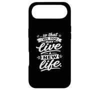 So That We Too May Live A New Fidhful Life Verse Coque pour iPhone Air