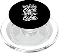 So That We Too May Live A New Fidhful Life Verse PopSockets PopGrip pour MagSafe