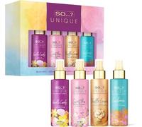 So…? Unique Mini Mist Coffret Cadeau Brume Corporelle Parfumée Pour Femme (4x50ml)