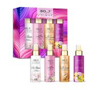 So…? Unique Mini Mist Coffret cadeau pour femme avec bonbons vanille/pois de senteur, crème à la truffe et fleur blanche, lot de 4 vaporisateurs de parfum pour le corps (4 x 50 ml)