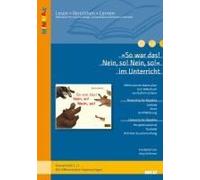 so War Das! Nein, So! Nein, So!' Im Unterricht