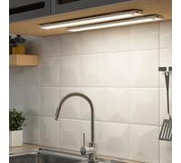 SOAIY Lot de 2 Réglette Led Rechargeable sous Meuble Cuisine 40cm avec Détecteur de Mouvement