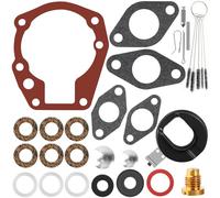 SOAJEE 439071 Kit de reconstruction de carburateur compatible avec moteur hors-bord Johnson Evinrude OMC 1.5HP 2HP 3HP 5HP 5.5HP 6HP 7.5HP 10HP 15HP 18HP 20HP 0439071 Boat 18-7043 382045 382046
