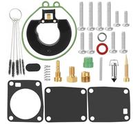 SOAJEE 6G1-W0093-00 369-87122-1 11502M 18-7765 Kit de réparation de carburateur compatible avec moteur hors-bord Yamaha 3HP 6HP 8HP Tohatsu Nissan 4HP 5HP 8HP 8HP 9.8HP Mercury Marine 6HP 6G1-14301-01
