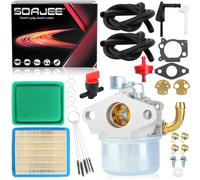 SOAJEE Carburateur compatible avec CRT900 CT2105R DRT70 DRT900 DRT900E DRT900H FT825 FT900 Jonsered 960910001 960910013 960930013 96093001802 99609 30018 Motoculteur 30,5 cm, 61 cm, 66 cm