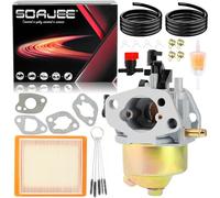 SOAJEE Carburateur compatible avec Mountfield HP164 HP180R HP414 M411 M411PD SP164 SP180R SP414 GGP RS100 RV100 Stiga Collector 43 46 118550697/0