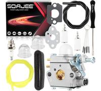 SOAJEE Carburateur RM2510 pour Remington MTD RM2520 RM2530 RM2560 RM2570 RM2580 RM2599 RM2700 RM2750 RM4625 RM125 RM25C RM25PS débroussailleuse Ryobi Weedeater Souffleur scie Trotteuse Tambour