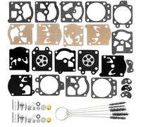 SOAJEE K20-WAT Kit de reconstruction de carburateur compatible avec WA WT Series Carb K10-WAT D10-WAT K11-WAT Echo Poulan Coupe-bordure Homelite Toro Craftsman 024 026 MS240 615-463 740-00150 946