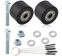 SOAJEE Lot de 2 guides de rouleau de chaîne inférieure compatibles avec Yamaha YFZ350 YFZ 350 Banshee 110 cc 125 cc 140 cc 150 cc 1987 1988 1989 1990 1991 1992 1993 1994 1995 19666665 1997 1998-2006