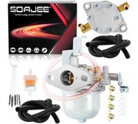SOAJEE Pompe à carburant pour chariot de golf EZGO Marathon 1980 1981 1982 1983 1984 1985 1986 1987 18342-G1 20071-G1 26645-G01 17563 Carb-018A 244 233-G 1 moteur Robin à 2 temps