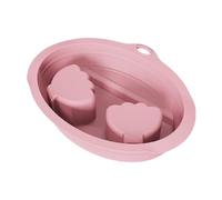 Soak Off Bowl Bol de trempage en silicone pour vernis à ongles, bac de trempage pliable réutilisable pour le retrait et l'entretien des mains
