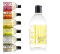 Soak Savon à lessive - Sans rinçage, détergent pour les mains dérivé de plantes - 375 ml, 75 lavages + (ananas)