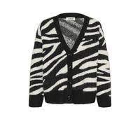 SOAKED IN LUXURY Cardigan noir / blanc, Taille XL