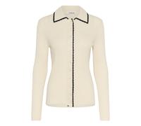 SOAKED IN LUXURY Cardigan 'SLLysandra' beige clair / noir, Taille M