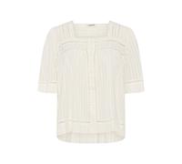 SOAKED IN LUXURY Chemisier 'Bianca' blanc cassé, Taille S