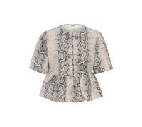 SOAKED IN LUXURY Chemisier 'Xala' beige / gris / anthracite, Taille M