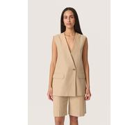 SOAKED IN LUXURY Gilet 'SLCarry' beige, Taille M