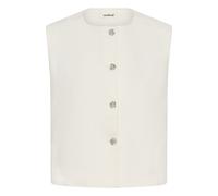 SOAKED IN LUXURY Gilet 'SLRina' blanc cassé, Taille M