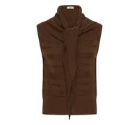 SOAKED IN LUXURY Gilet 'SLSpina' brun foncé, Taille L