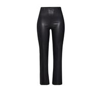 Soaked in Luxury - Pantalon noir Kickflare en PU - Femme - Pantalons - Noir - Taille: 36 FR