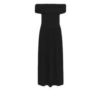 Soaked in Luxury, Femme, Robes, Noir, Taille: 40 FR Élégante Robe Maxi Épaules Dénudées