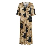 SOAKED IN LUXURY Robe 'SLRiyan' sable / beige foncé / noir, Taille 38