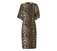 SOAKED IN LUXURY Robe 'Xala' marron / noir / coquille d'oeuf, Taille 40