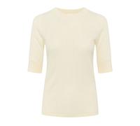 Soaked in Luxury - Tee Top Doux Whisper White - Femme - Pulls - Beige - Taille: 38 FR