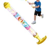 Soaker Cannon Pistolet à eau lumineux, machine à bec motorisé avec fibre de verre changeante de couleur, équipement d'activité de plein air, accessoires de fête de plage, arme à tir rapide pour le