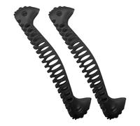 Soakers pour patins à glace - 1 paire de gaines de lame élastiques, douces et légères | Protecteur de bâton de hockey et équipement de patinage | Housses en caoutchouc extensibles pour accessoires de