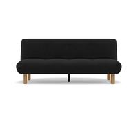 Soan - Banquette 2 places convertible clic-clac en velours texturé