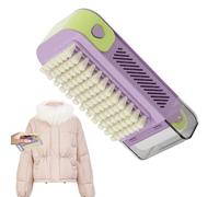 Soap Box Container, Laundry Bar Holder, Built-in Roller Design, 6.89x2.95x1.57 inches, Compact Cleaning Solution, Detachable Brush Attachment, for Clothes Washing Camping RV Travel Dormitory Bathroom
