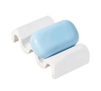 Soap Dish - Wave Shaped Drain Free Holder, Kitchen Sponge Saver Tray