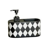 Soap Dispenser for Bathroom - 2-in-1 Organizer with Sponge Holders | Kitchen Dish Soap Dispenser Pump Containers for Liquid Lotion Shower Countertop Home Apartment Office Restaurant Hotel and Others