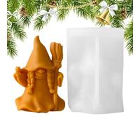 Soap Epoxy - Spooky Elf Form, Gnome Silicone Mold, Dwarf Candle Cast | Cute Gnome Soap Molds Craft Supplies, Ornament Casting Dwarf Molds Resin A Plaster Ornaments, Home Decor, DIY Craft Projects