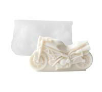 Soap Molds Silicone - 3D Realistic Motorcycle Design Easy Release Craft Mold | Flexible Resin Soap Wax for Handmade, Making, Ceramic Art, DIY Decor or Table Ornament Projects