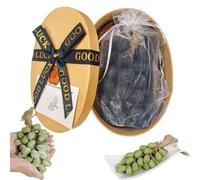 Soap on a Rope - Grape Soap on a Rope, Advanced Handmade Grape Shaped Soaps, Grape ClusterSoap for Face, Body Shower (40 grapes,Black)