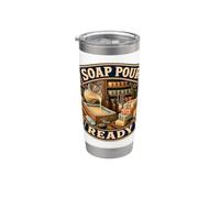 SOAP POUR READY Savon Atelier Moules Gobelet isotherme en acier inoxydable double paroi