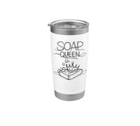 Soap Queen drôle de fabrication de savon Gobelet isotherme en acier inoxydable double paroi