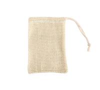 Soap Saver Bag - Sac à Savon Handmade Portable, Porte-Bad Loofah avec Cordon de Serrage, Éponge de Douche Exfoliante | Accessoire Salle de Bain pour Mousse de Nettoyage, Stockage, Voyage, Soins