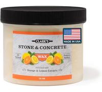 Soapstone and Concrete Sealer (Wax) by CLARK'S | Large 32 ounce | Natural Beeswax and Carnauba Wax | Countertop size for Soap Stone - Slate - Concrete