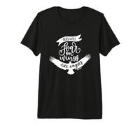 Soar on Wings Like Eagles Citation du Verset de la Bible chrétienne T-Shirt Haut de Gamme
