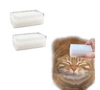 SoarExcelyy Lot de 2 brosses douces pour chat - Brosse douce pour langue de chat avec plus de 1300 dents barbelées, brosses pour chats sensibles - Légères, douces, parfaites pour le toilettage